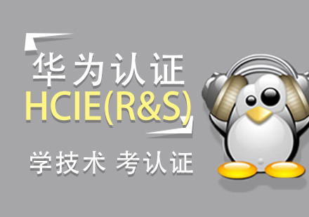 上海華爲(wei)數(shu)通(tong)HCIE(R&S)認證培訓