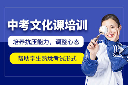 上海中(zhong)考文(wén)化課集(ji)訓班